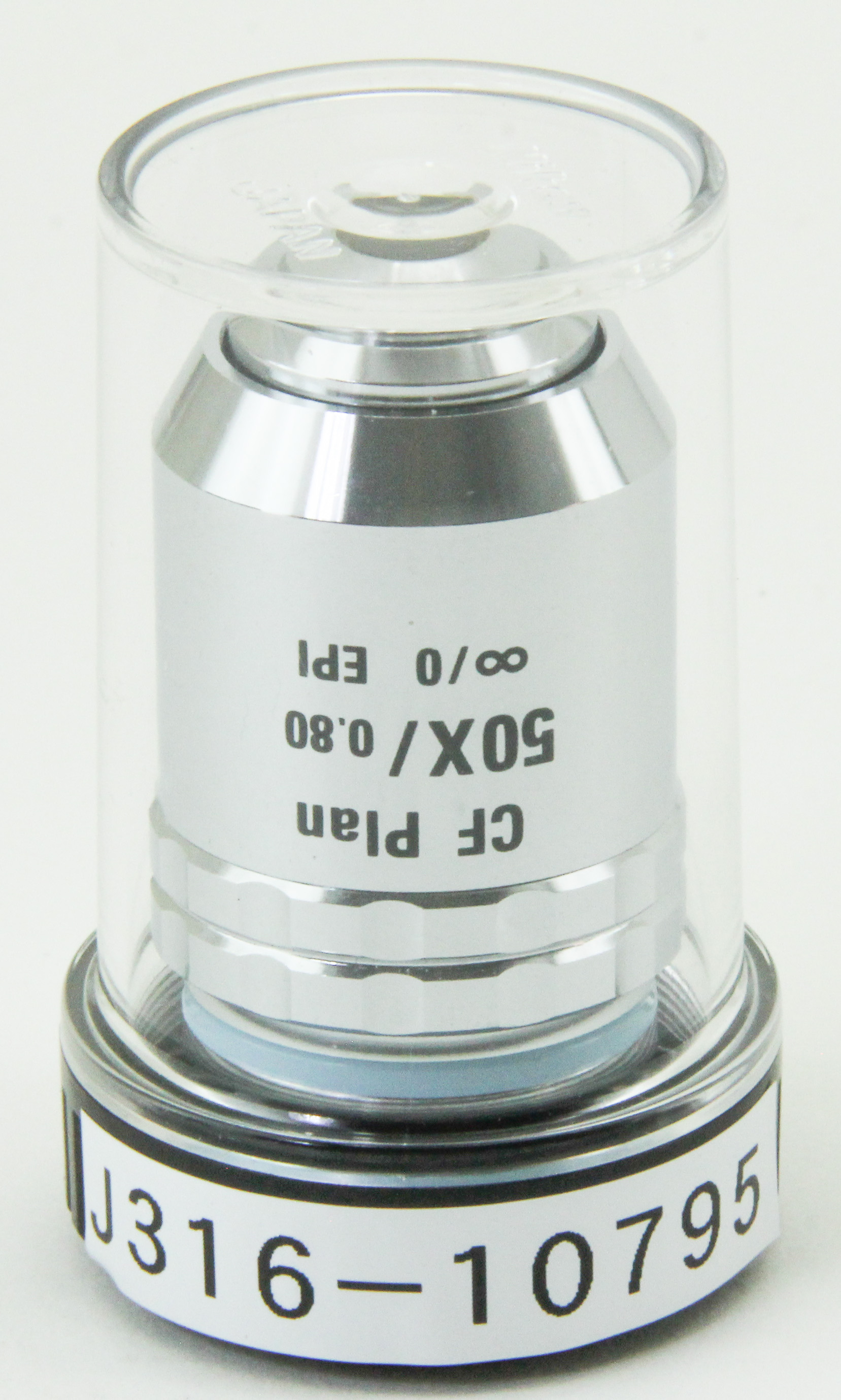 10795 NIKON 50X EPI MICROSCOPE OBJECTIVE LENS CF PLAN 50X / 0.80